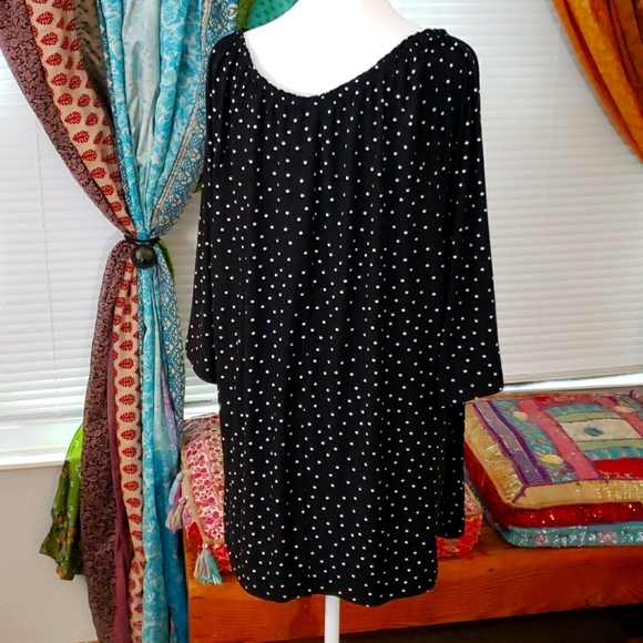 CATHERINE'S Polka Dot Tunic Top - Picture 3 of 3